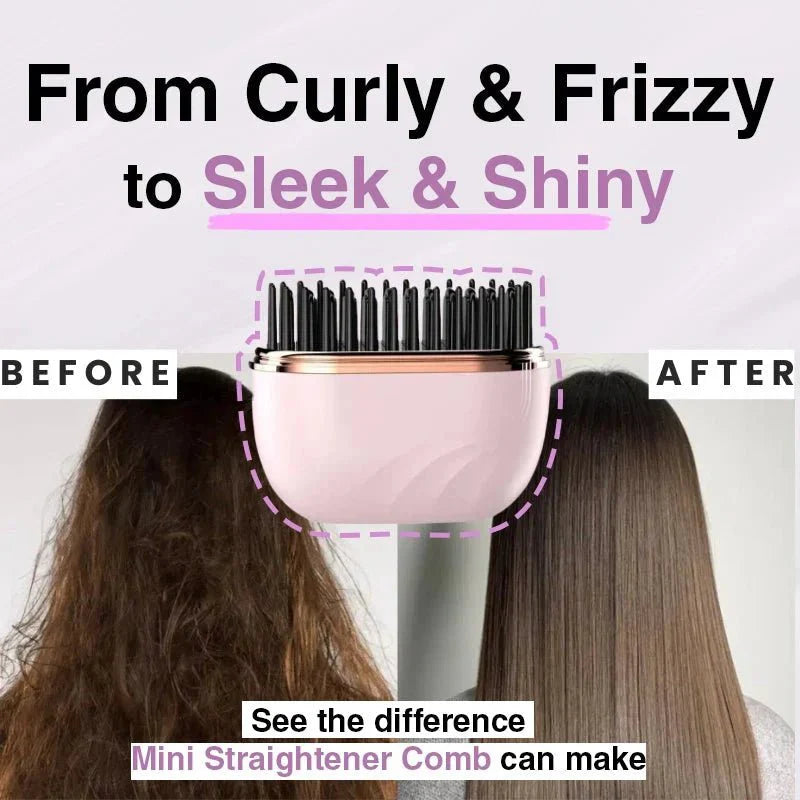 GlowComb™ Pro Hair Straightener & Styler