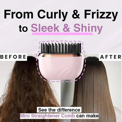 GlowComb™ Pro Hair Straightener & Styler